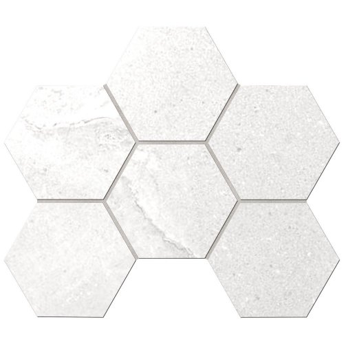 Ametis by Estima Мозаика KA00 Hexagon 25x28,5 непол.(10 мм) / Основное малое изображение