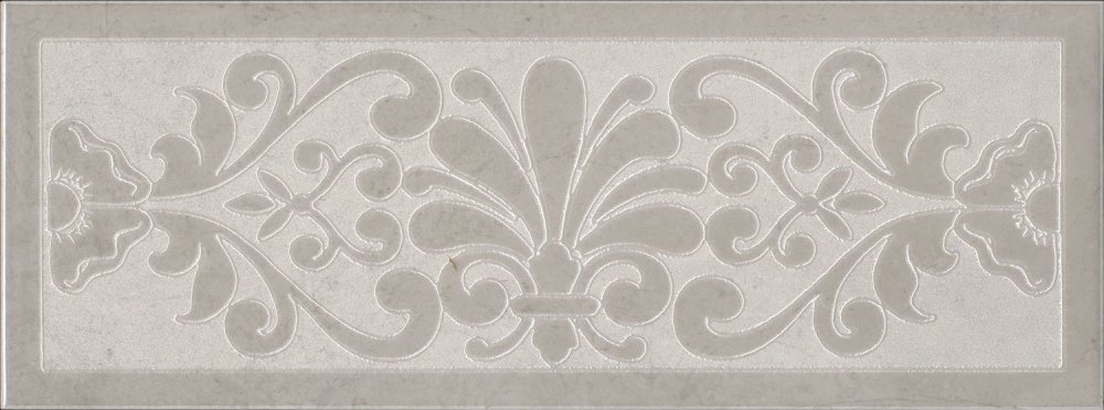 Kerama Marazzi Декор Монсанту 2 Серый Светлый 15х40 / Основное большое изображение